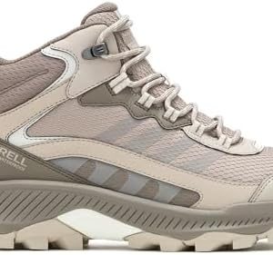 Merrell Womens Speed Strike 2 Mid Waterproof - Lightweight Hiking Boots for Women - Ideal for Outdoor Adventures - Super